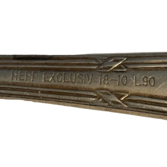THE RITZ CARLTON Hotel Silverplate 8 1/4 in. Fork HEPP EXCLUSIV 18-10 L90 - Picture 3 of 8